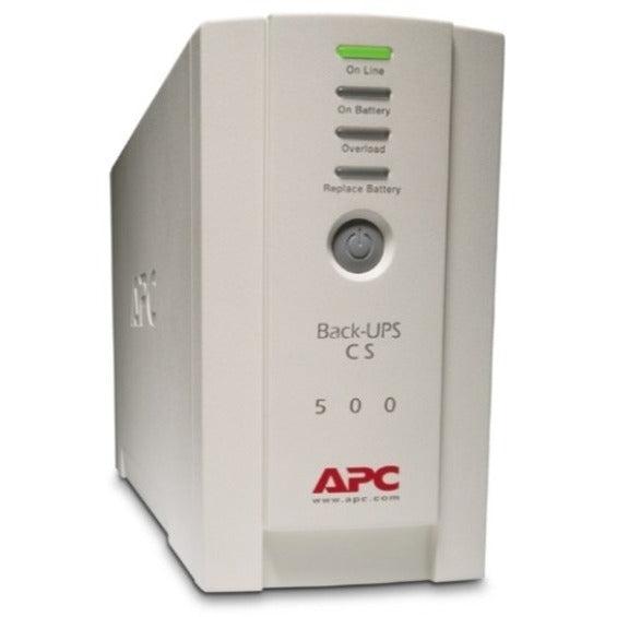 Right Image for APC Back-UPS CS 500VA, 120V, beige, 6 NEMA outlets (3 surge)