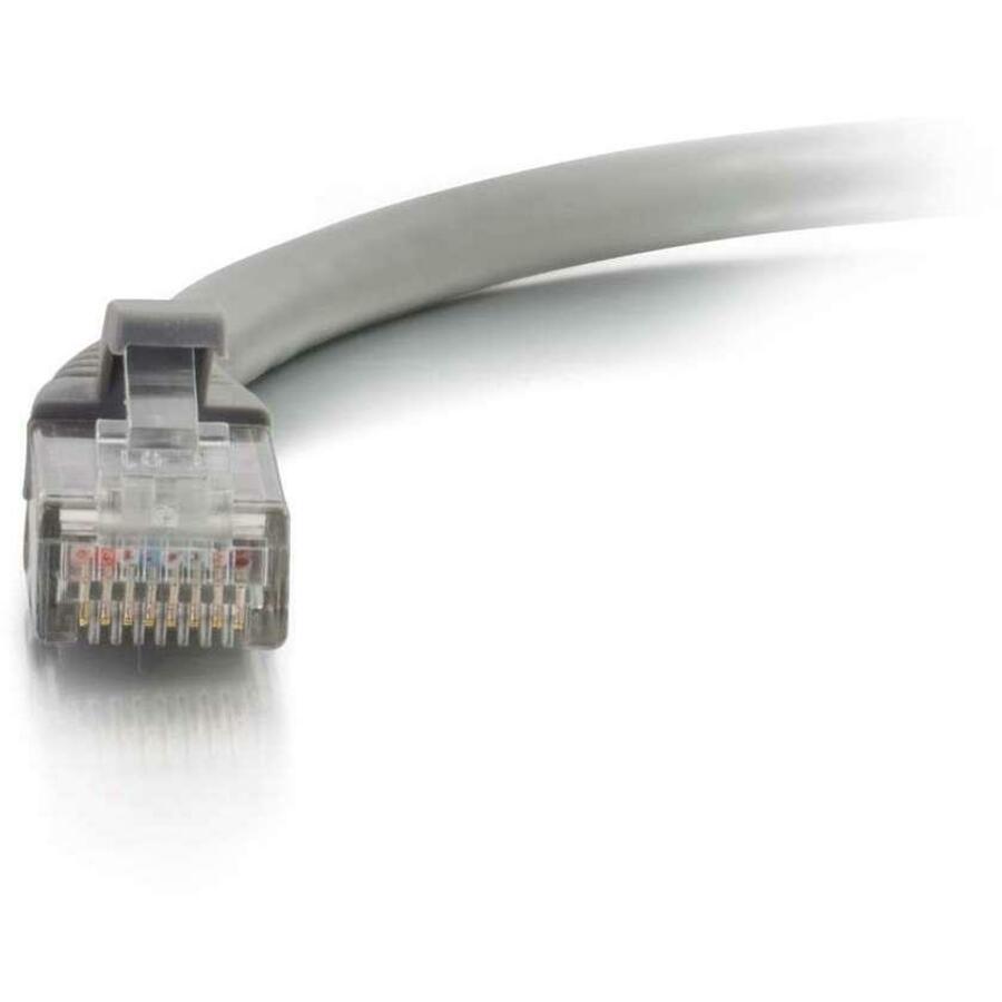 Front Image for C2G 50ft Cat6 Ethernet Cable - Snagless - 550MHz - Grey