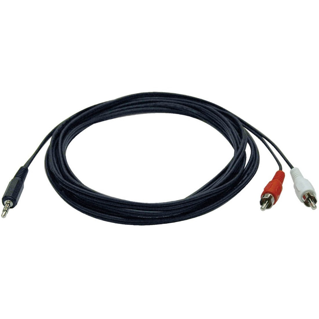 Main Image for Eaton Tripp Lite Series 3.5 mm Mini Stereo to RCA Audio Y Splitter Adapter Cable (M/2xM), 12 ft. (3.7 m)
