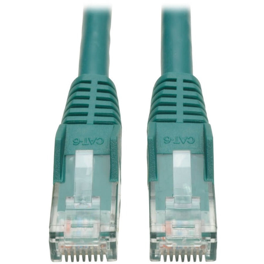 Main Image for Eaton Tripp Lite Series Cat6 Gigabit Snagless Molded (UTP) Ethernet Cable (RJ45 M/M), PoE, Green, 7 ft. (2.13 m)