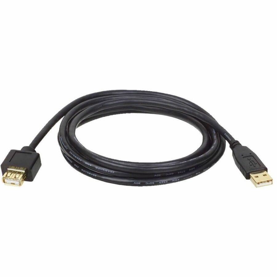 Alternate-Image2 Image for Eaton Tripp Lite Series USB 2.0 Extension Cable (A M/F), 10 ft. (3.05 m)