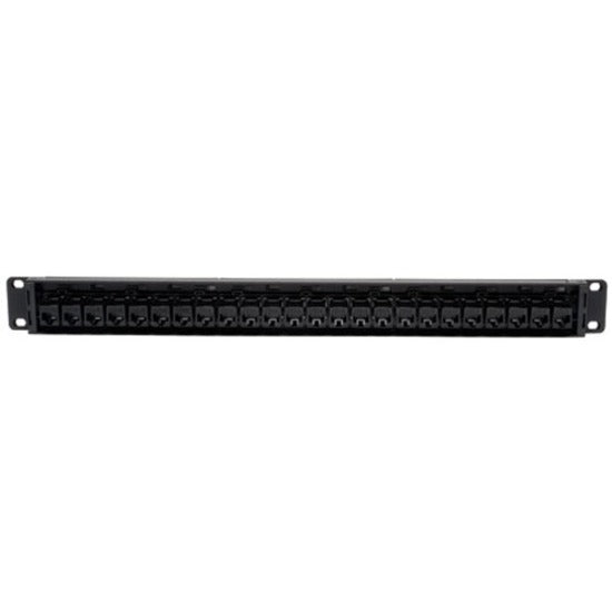 Rear Image for Eaton Tripp Lite Series 24-Port 1U Rack-Mount Cat6/Cat5 Feedthrough Patch Panel, RJ45 Ethernet, TAA