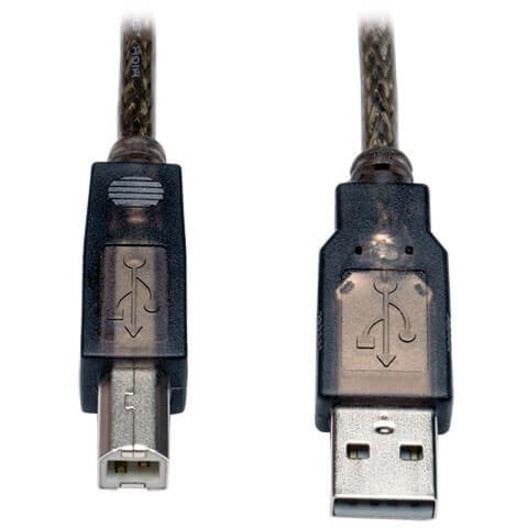 Alternate-Image1 Image for Tripp Lite by Eaton 36ft USB 2.0 Hi-Speed A/B Active Repeater Cable Male/Male 36'