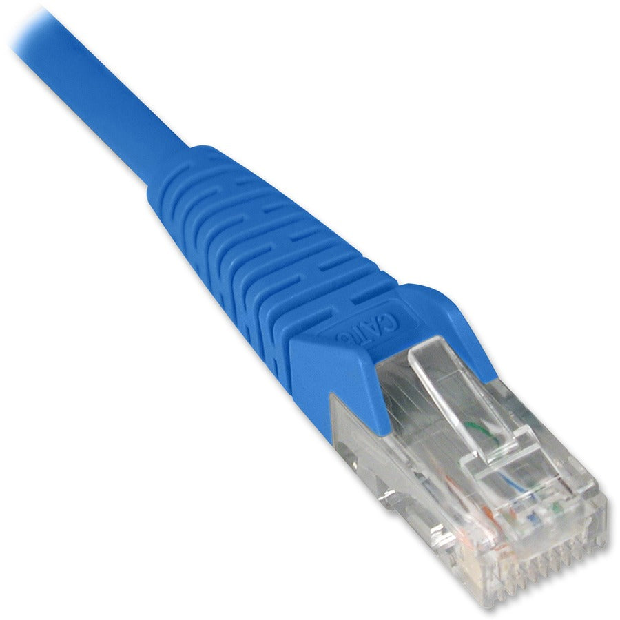 Main Image for Eaton Tripp Lite Series Cat6 Gigabit Snagless Molded (UTP) Ethernet Cable (RJ45 M/M), PoE, Blue, 1 ft. (0.31 m)