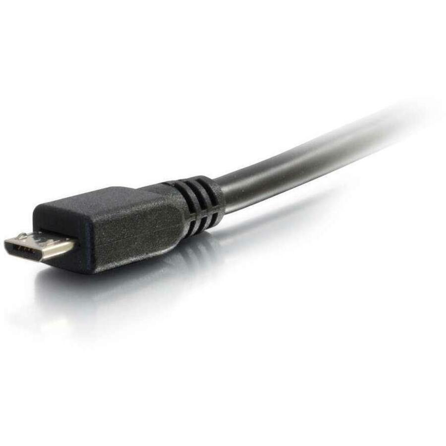 Left Image for C2G 2m (6ft) USB Cable - USB A to USB Micro B - M/M