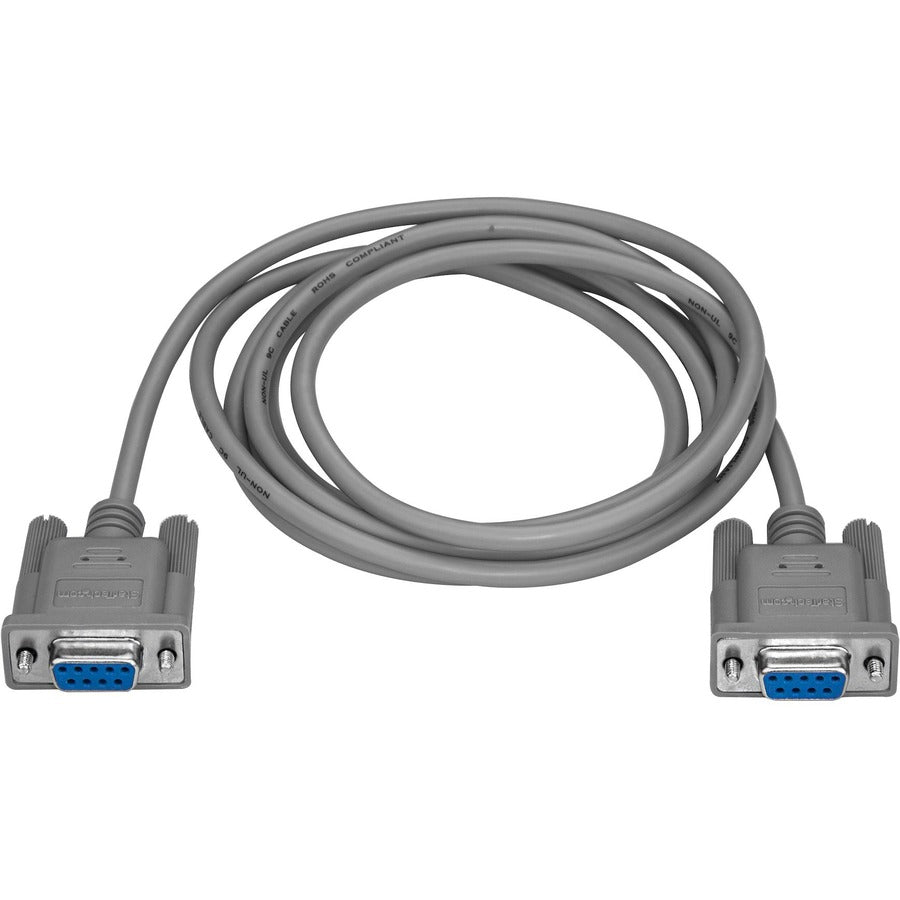 Alternate-Image2 Image for StarTech 6 ft Straight Through Serial Cable - DB9 F/F