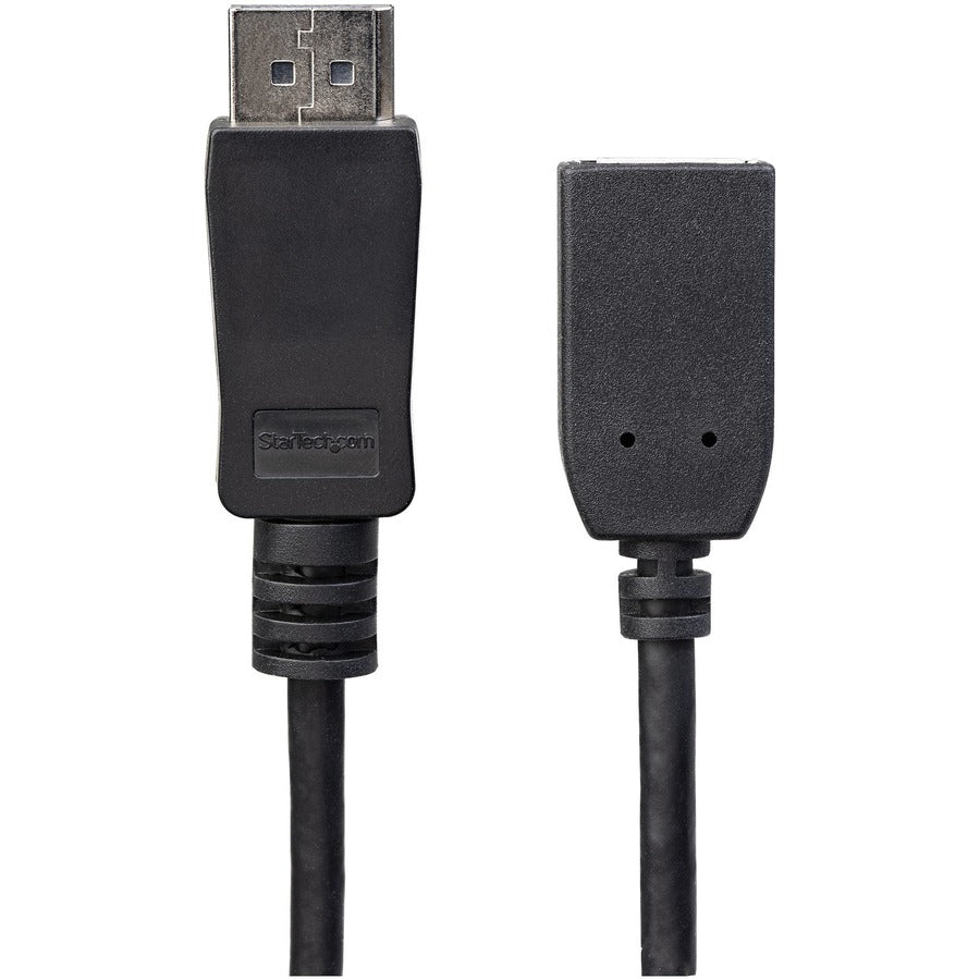 Alternate-Image3 Image for StarTech.com 6ft (2m) DisplayPort Extension Cable, 4K x 2K Video, DisplayPort Male to Female Extension Cable, DP 1.2 Extender Cable / Cord