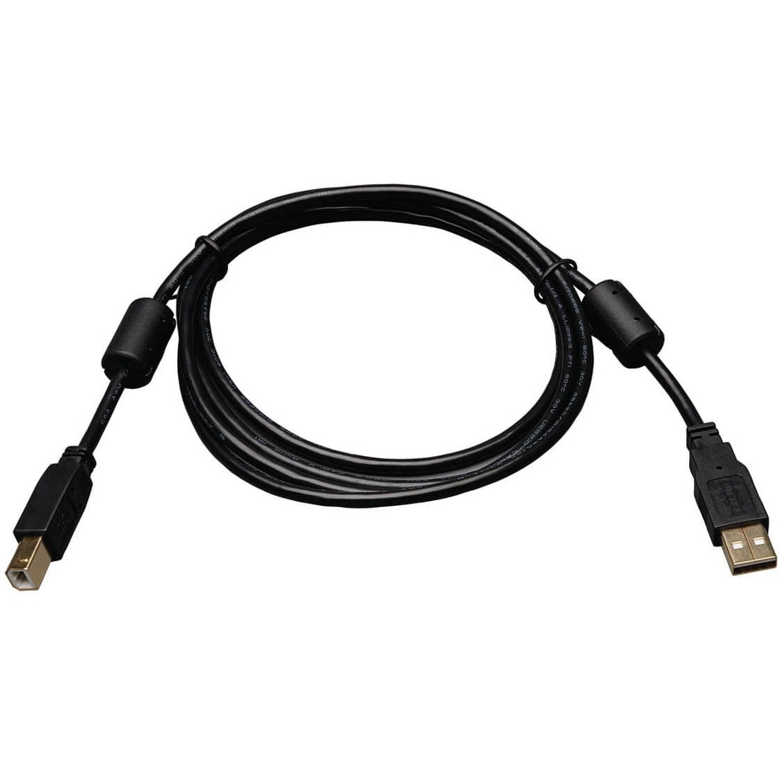 Main Image for Eaton Tripp Lite Series USB 2.0 A to B Cable with Ferrite Chokes (M/M), 6 ft. (1.83 m)