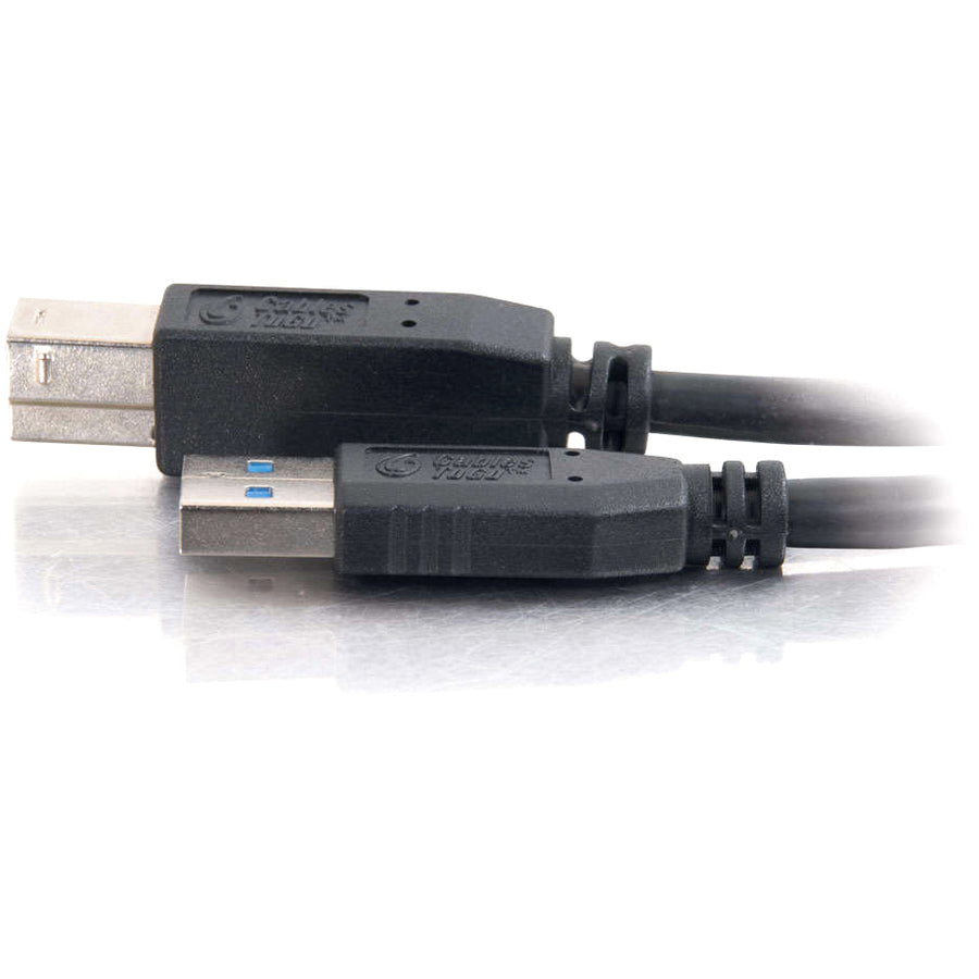 Left Image for C2G 2m USB 3.0 Cable - USB A to USB B - M/M