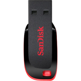 Top Image for SanDisk 8GB Cruzer Blade SDCZ50-008G-B35 USB 2.0 Flash Drive