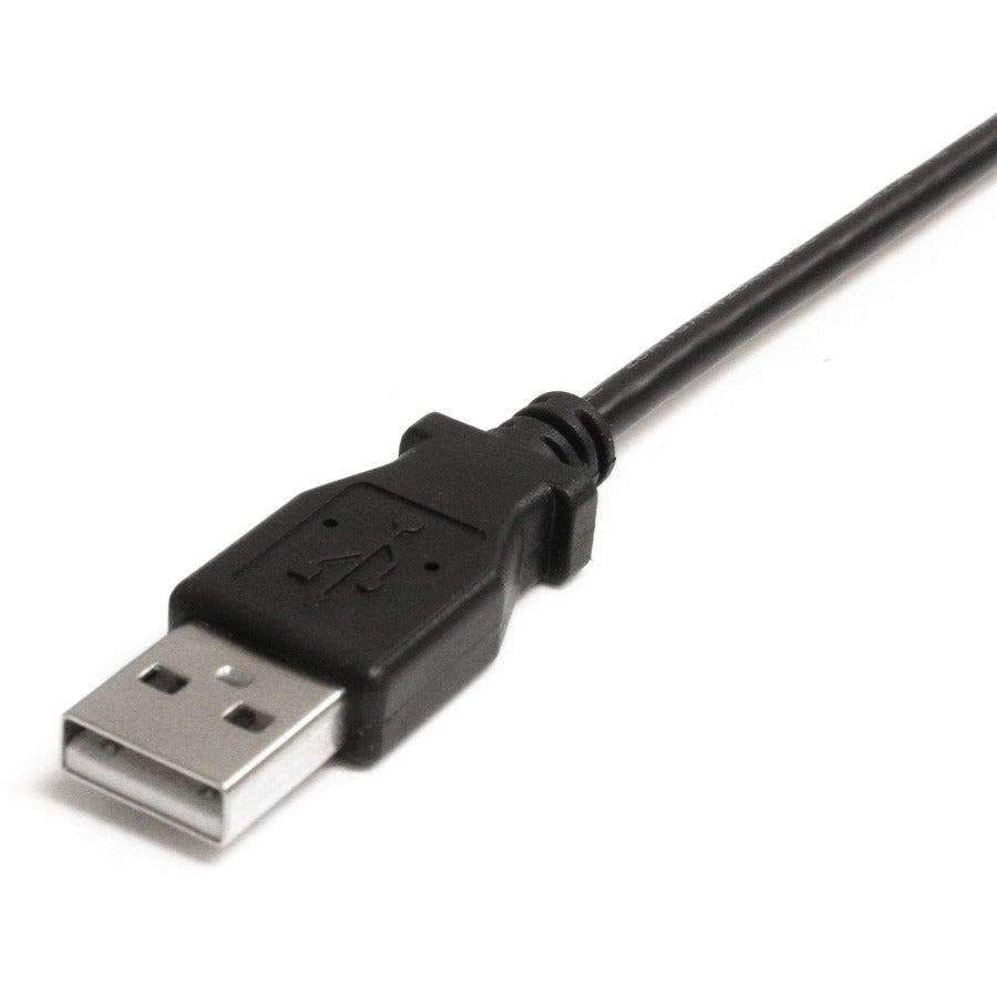 Alternate-Image2 Image for StarTech.com 6 ft Mini USB Cable - A to Left Angle Mini B