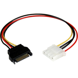 Top Image for StarTech.com 12in SATA to LP4 Power Cable Adapter - F/M