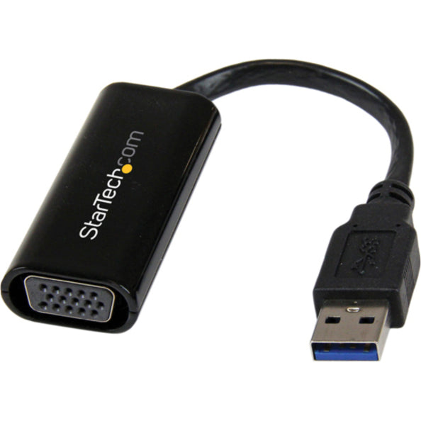 Left Image for StarTech.com USB 3.0 to VGA Adapter, USB to VGA Monitor Converter for Windows, Slim (no support for macOS/ChromeOS/Linux) - TAA