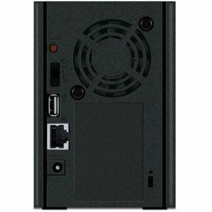 Rear Image for LinkStation 220 8TB Personal Cloud Storage with Hard Drives Included