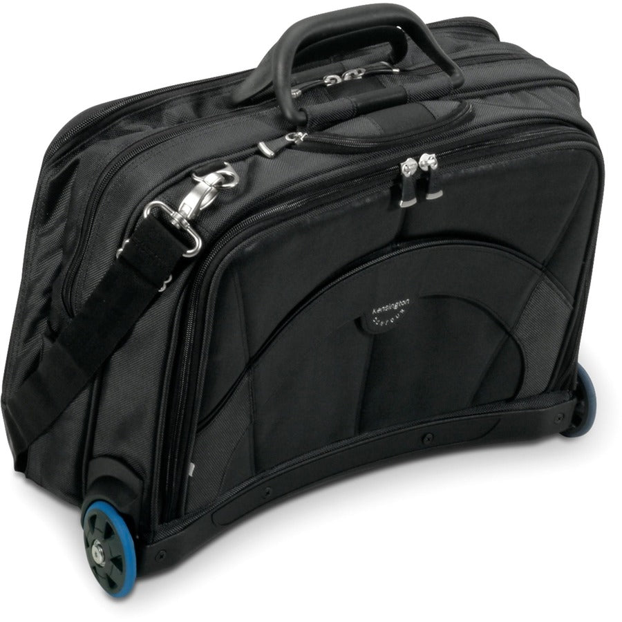 Right Image for Kensington Contour Carrying Case (Roller) for 17" Notebook - Black, Gray