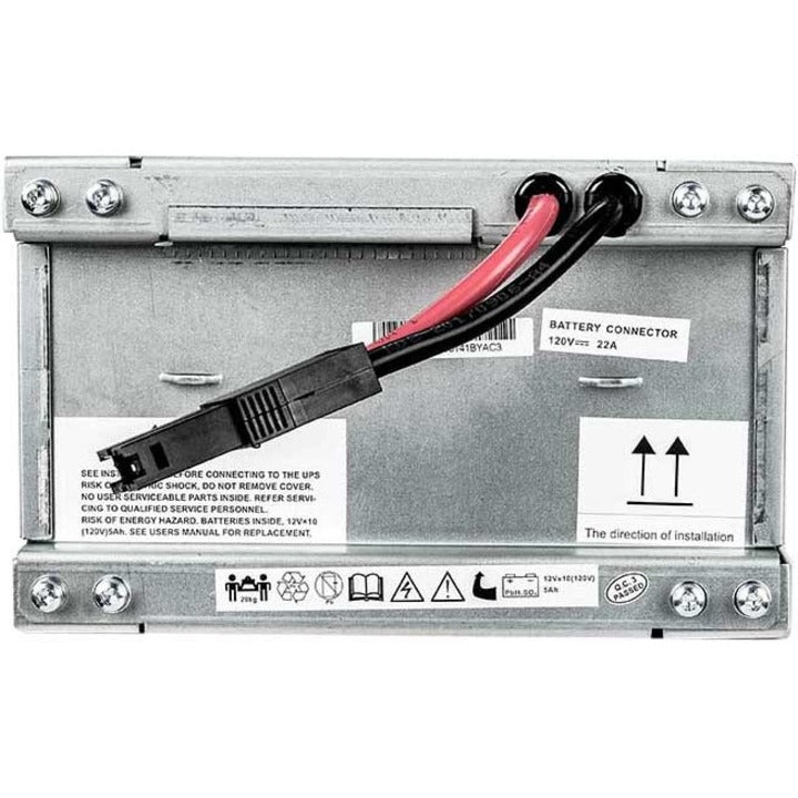 Alternate-Image3 Image for Vertiv Liebert GXT4-240VBATKIT Hot-Swappable 9 Ah, 240V Lead-Acid Battery Kit for Vertiv Liebert GXT4-6000RTL630, GXT4-5000RT230, and GXT4-6000RT230