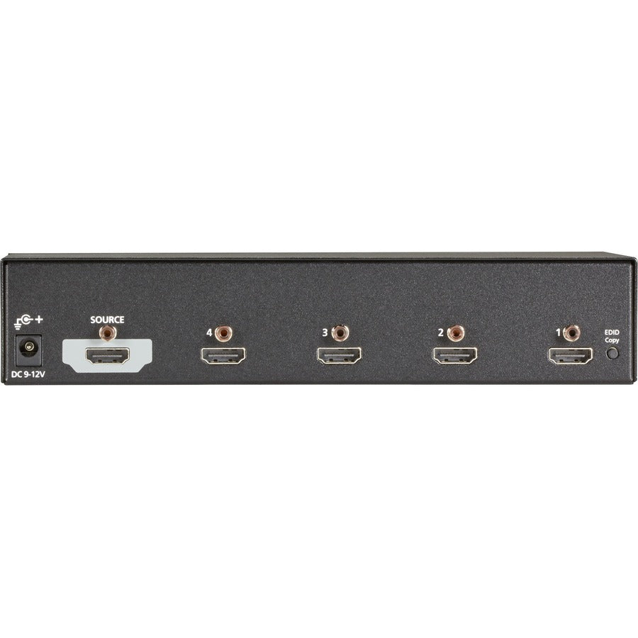 Rear Image for Black Box 4K HDMI Splitter - 1x4