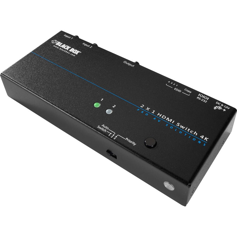 Alternate-Image4 Image for Black Box 4K HDMI Switch - 2 x 1