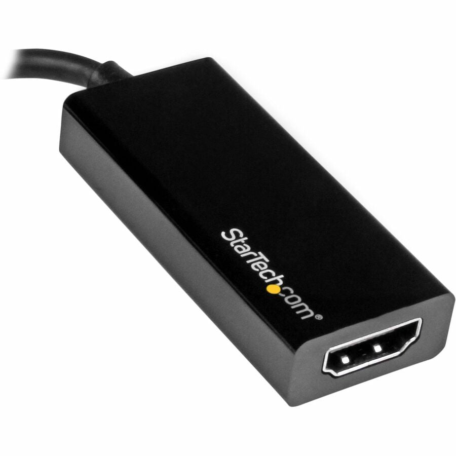 Alternate-Image2 Image for StarTech.com - USB-C to HDMI Adapter - 4K 30Hz - Black - USB Type-C to HDMI Adapter - USB 3.1 - Thunderbolt 3 Compatible