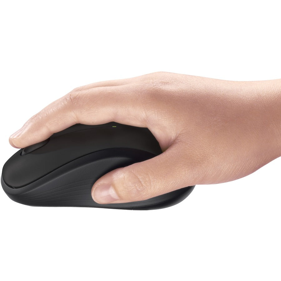 Alternate-Image4 Image for Logitech M310 Wireless Mouse, 2.4 GHz with USB Nano Receiver, 1000 DPI Optical Tracking, Ambidextrous, Black