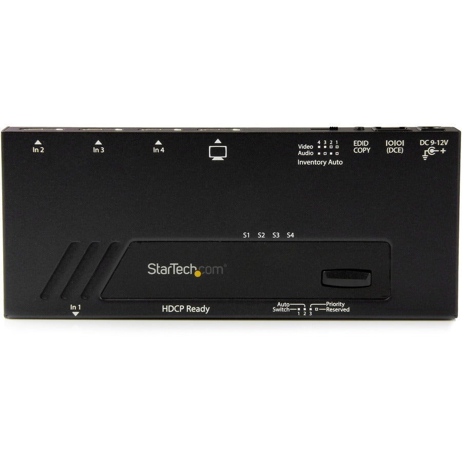 Alternate-Image3 Image for StarTech.com 4-Port HDMI Automatic Video Switch - 4K 2x1 HDMI Switch with Fast Switching, Auto-Sensing and Serial Control