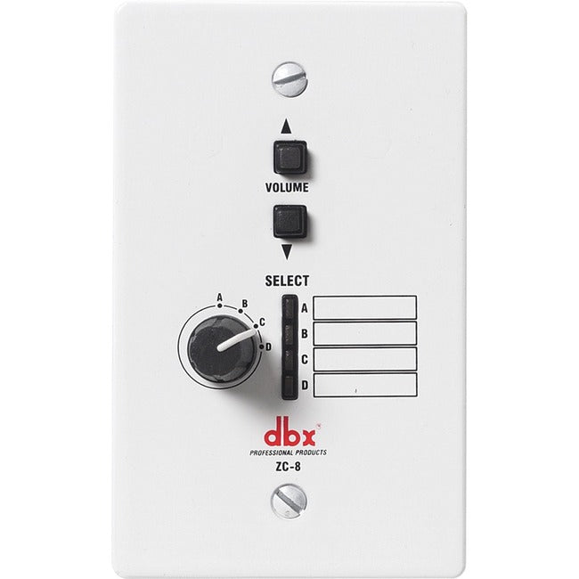 Main Image for dbx ZC8 Wall-Mounted Zone Controller