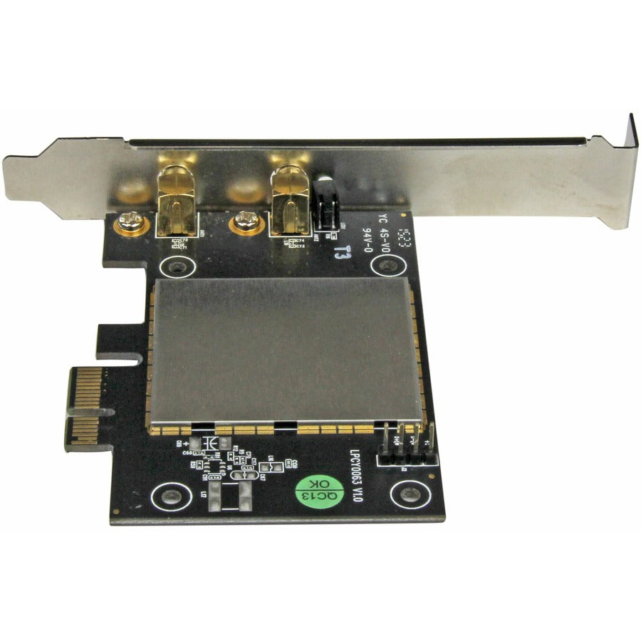 Rear Image for StarTech.com AC600 Wireless-AC Network Adapter - 802.11ac, PCI Express - Dual Band 2.4GHz and 5GHz Wireless Network Card