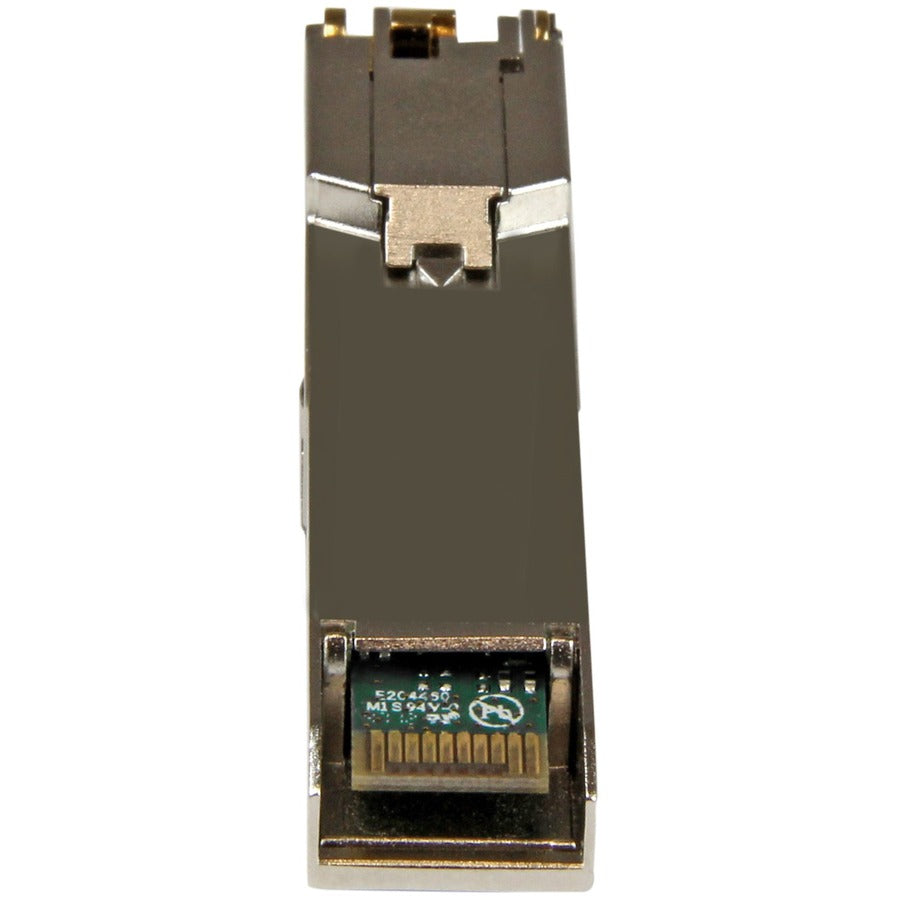 Alternate-Image3 Image for StarTech.com Cisco GLC-T Compatible SFP Module - 1000BASE-T - 1GE Gigabit Ethernet SFP SFP to RJ45 Cat6/Cat5e Transceiver - 100m