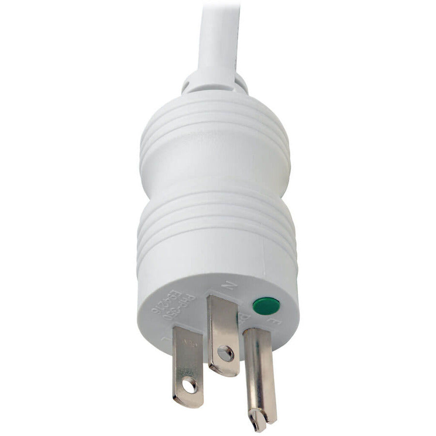 Alternate-Image4 Image for Eaton Tripp Lite Series Safe-IT UL 60601-1 Medical-Grade Power Strip for Patient-Care Vicinity, 4x 15A Hospital-Grade Outlets, Safety Covers, 6 ft. Cord