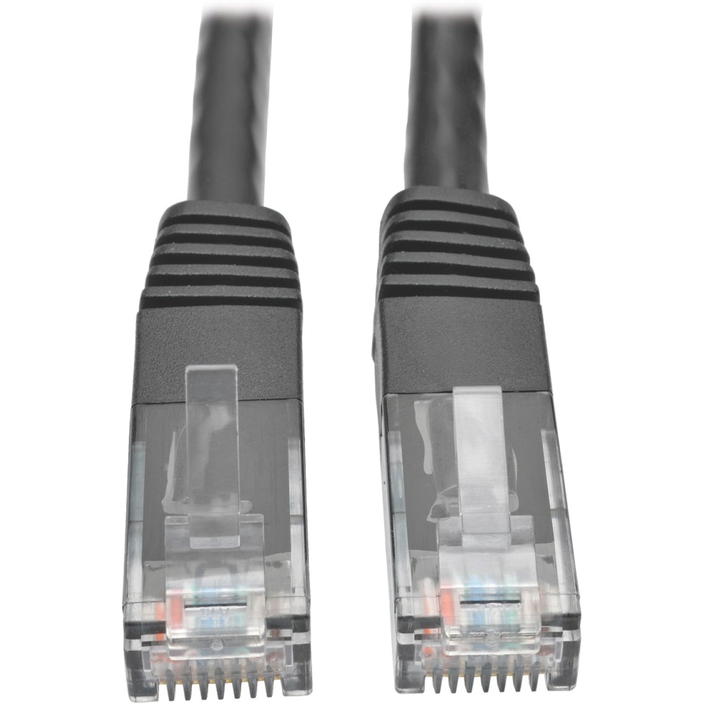 Main Image for Eaton Tripp Lite Series Cat6 Gigabit Molded (UTP) Ethernet Cable (RJ45 M/M), PoE, Black, 50 ft. (15.24 m)