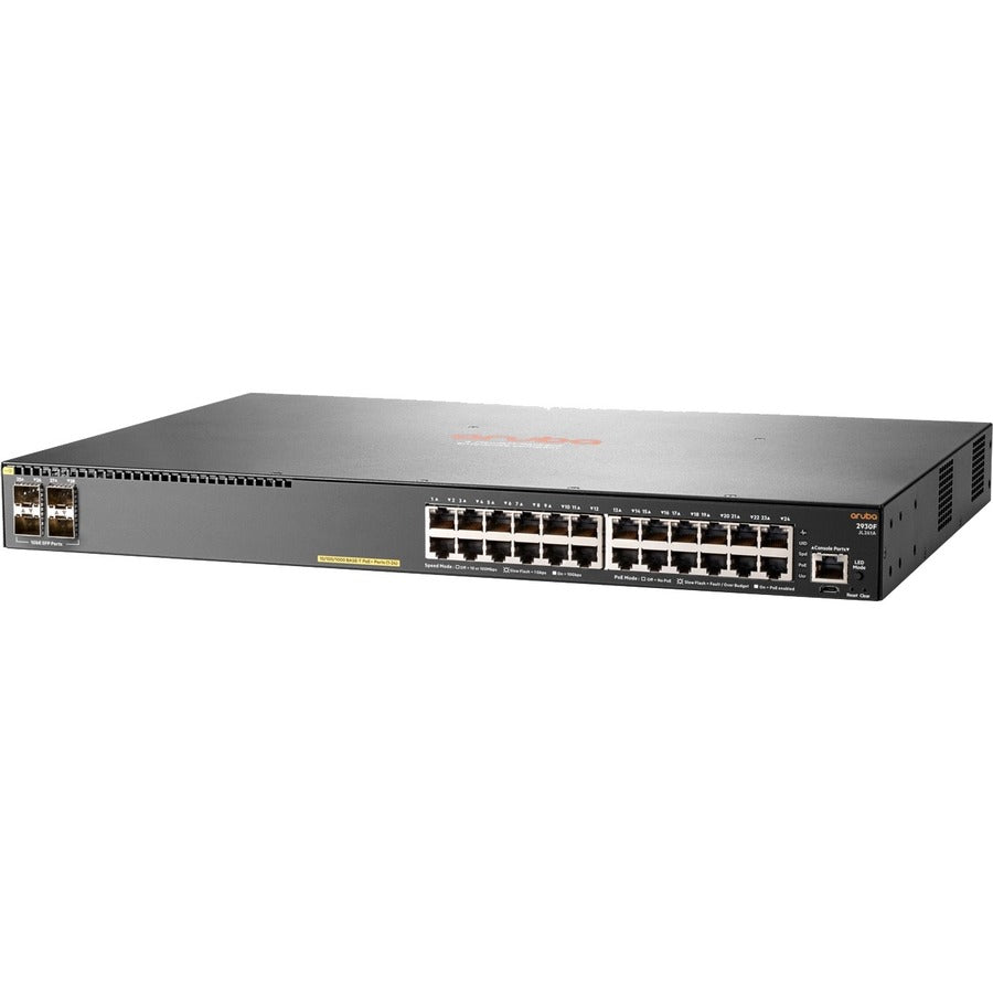 Alternate-Image1 Image for HPE Aruba 2930F 24G PoE+ 4SFP Switch