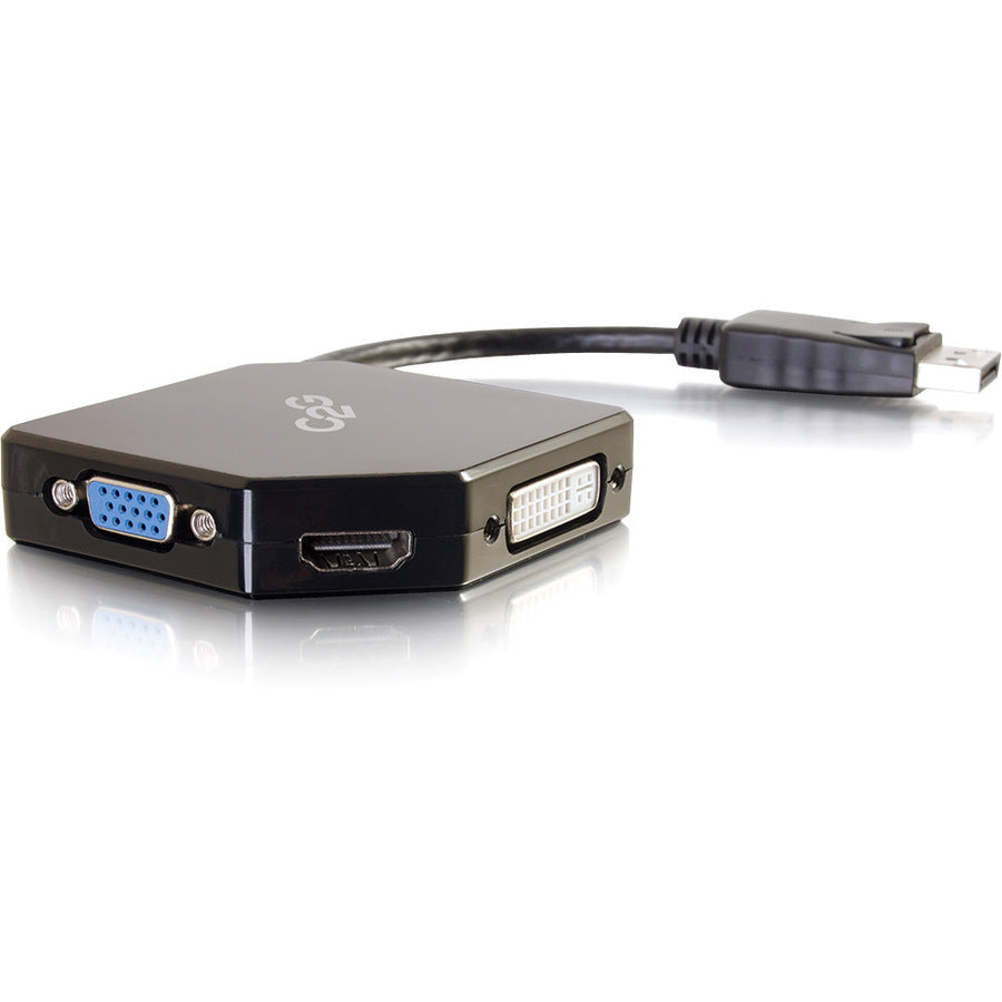 Alternate-Image3 Image for C2G DisplayPort to HDMI, VGA, DVI Adapter Converter - M/F