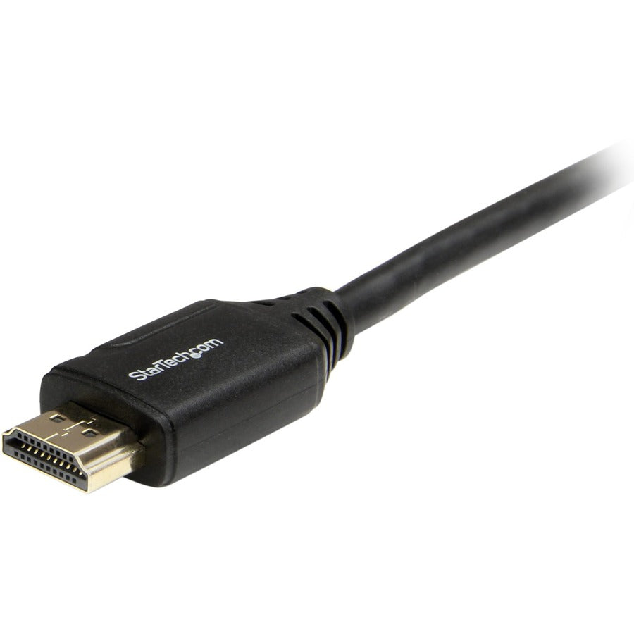 Alternate-Image2 Image for StarTech.com 10ft (3m) Premium Certified HDMI 2.0 Cable with Ethernet, High Speed Ultra HD 4K 60Hz HDMI Cable HDR10, UHD HDMI Monitor Cord