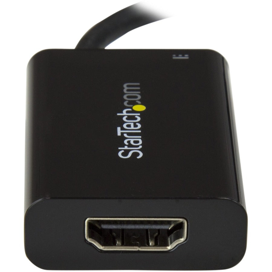 Alternate-Image4 Image for StarTech.com USB C to HDMI 2.0 Adapter 4K 60Hz with 60W Power Delivery Pass-Through Charging - USB Type-C to HDMI Video Converter - Black