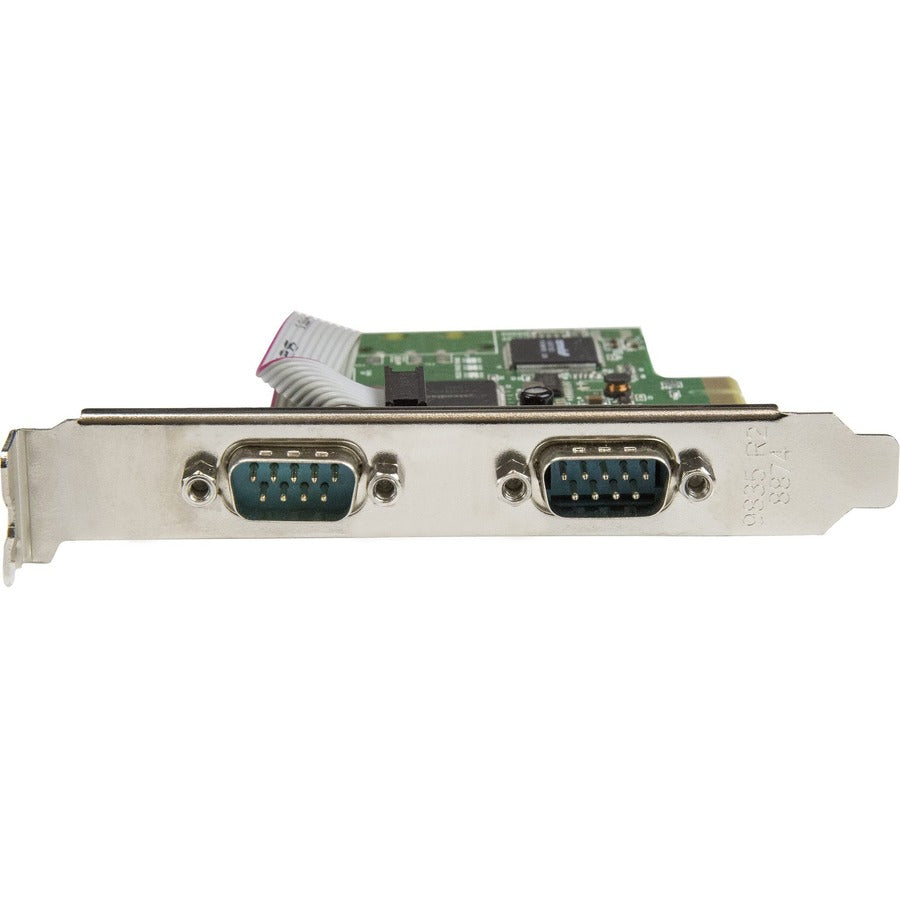 Alternate-Image3 Image for StarTech.com PCI Express Serial Card? 2 port? Dual Channel 16C1050 UART? Serial Port PCIe Card? Serial Expansion Card