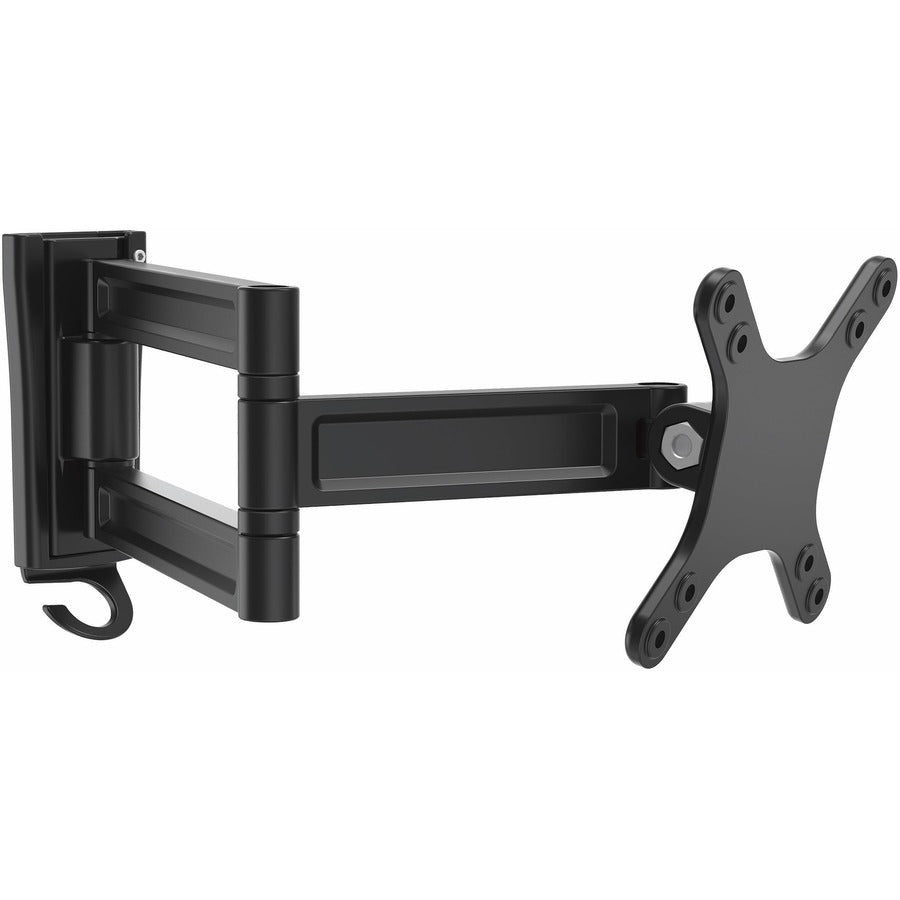 Alternate-Image7 Image for StarTech.com Wall Mount Monitor Arm, Dual Swivel, Supports 13'' to 34" (33.1lb/15kg) Monitors, VESA Mount, TV Wall Mount, TV Mount