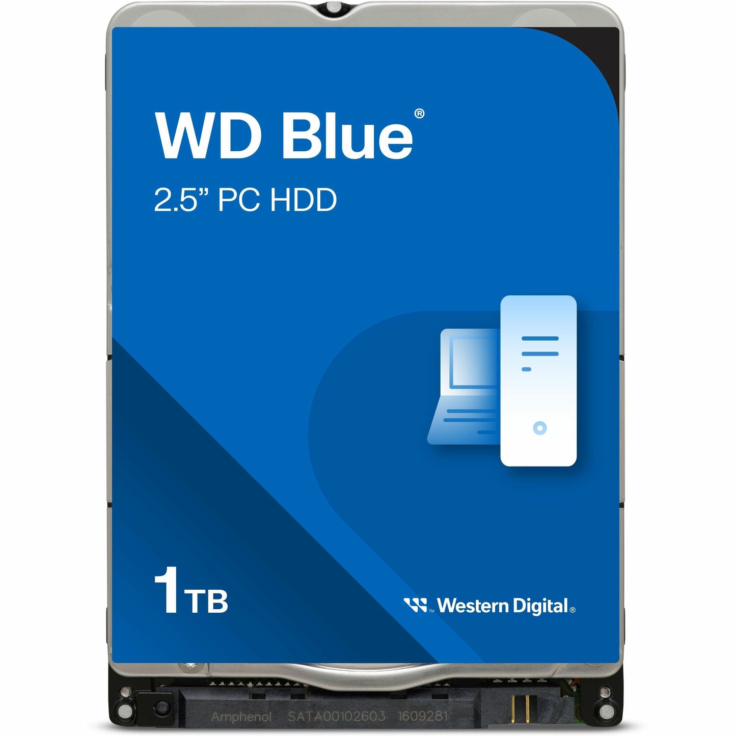 Main Image for Western Digital Blue WD10SPZX 1 TB Hard Drive - 2.5" Internal - SATA (SATA/600)