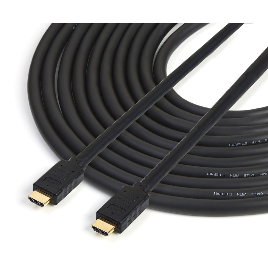 Alternate-Image1 Image for StarTech.com 50ft (15m) HDMI 2.0 Cable - 4K 60Hz UHD Active High Speed HDMI Cable - CL2 Rated for In Wall Install - Durable - HDR, 18Gbps