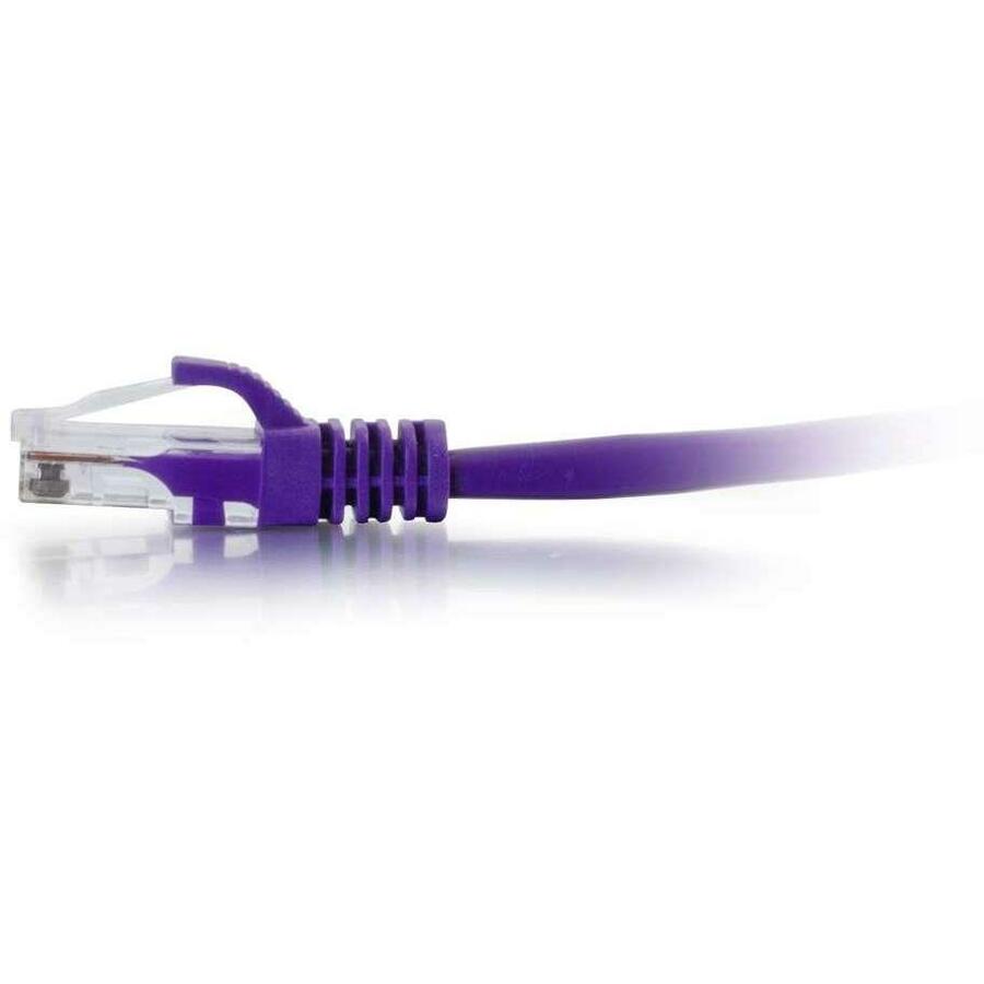 Left Image for C2G 3ft Cat6 Ethernet Cable - Snagless Unshielded (UTP) - Purple