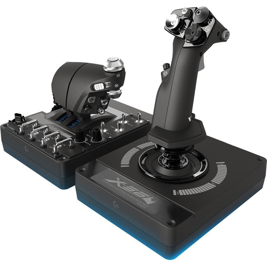 Right Image for Logitech G X56 H.O.T.A.S. RGB Throttle and Stick Simulation Controller