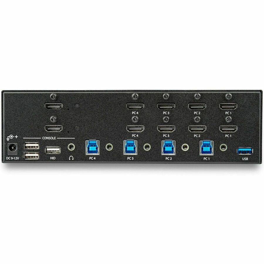 Alternate-Image7 Image for StarTech.com 4 Port HDMI KVM Switch - 4K 30Hz - Dual Display