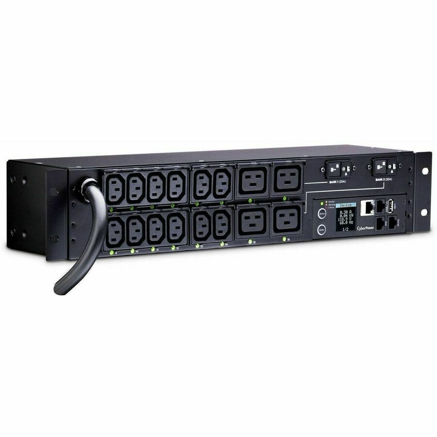 Right Image for CyberPower PDU41008 Single Phase 200 - 240 VAC 30A Switched PDU