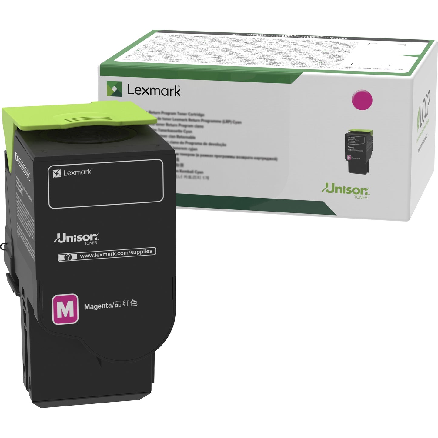 Main Image for Lexmark Unison Original Ultra High Yield Laser Toner Cartridge - Magenta - 1 Each