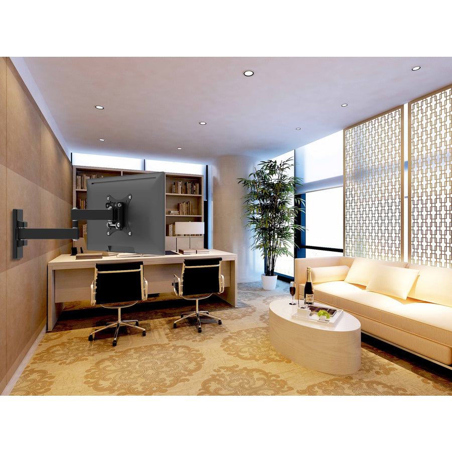 Life-Style Image for SIIG Articulating Full Motion LCD / TV Monitor Mount - 13" to 27"
