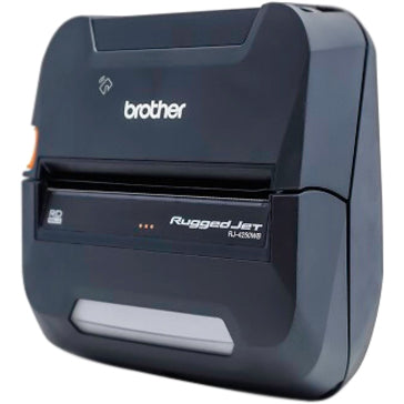 Alternate-Image2 Image for Brother RuggedJet RJ4250WBL Mobile Direct Thermal Printer - Monochrome - Portable - Label/Receipt Print - USB - Bluetooth - Wireless LAN - Near Field Communication (NFC) - Battery Included
