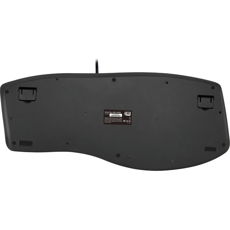 Rear Image for Adesso TruForm Ergonomic Desktop Keyboard