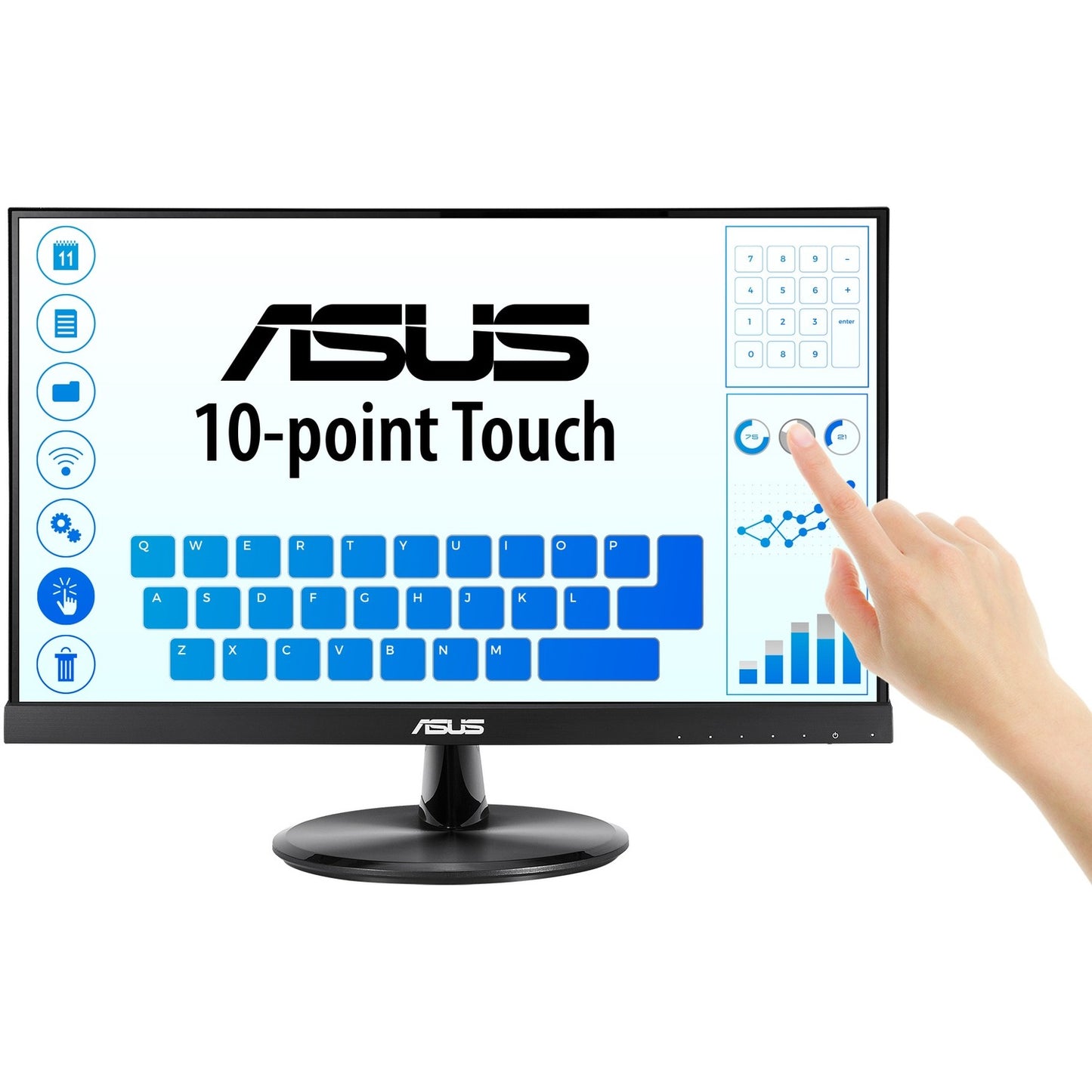 Main Image for Asus VT229H 22" Class LCD Touchscreen Monitor - 16:9 - 5 ms