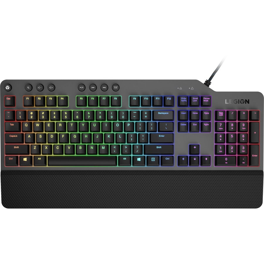 Top Image for Lenovo Legion K500 RGB Mechanical Gaming Keyboard (US English)