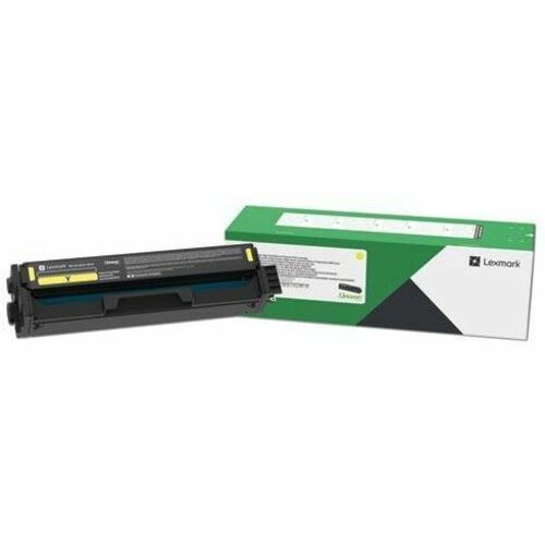 Main Image for Lexmark Unison Original High Yield Laser Toner Cartridge - Yellow Pack
