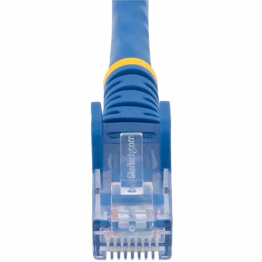 Alternate-Image4 Image for StarTech.com 15 ft. CAT6 Ethernet Cable - 10 Pack - ETL Verified - Blue CAT6 Patch Cord - Snagless RJ45 Connectors - 24 AWG - UTP